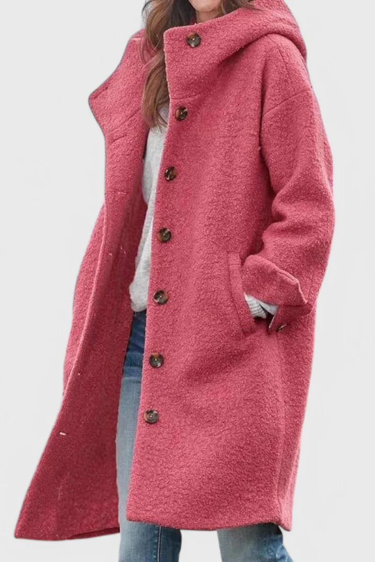 Penélope Abrigo de Invierno Elegante con Capucha - Image 5