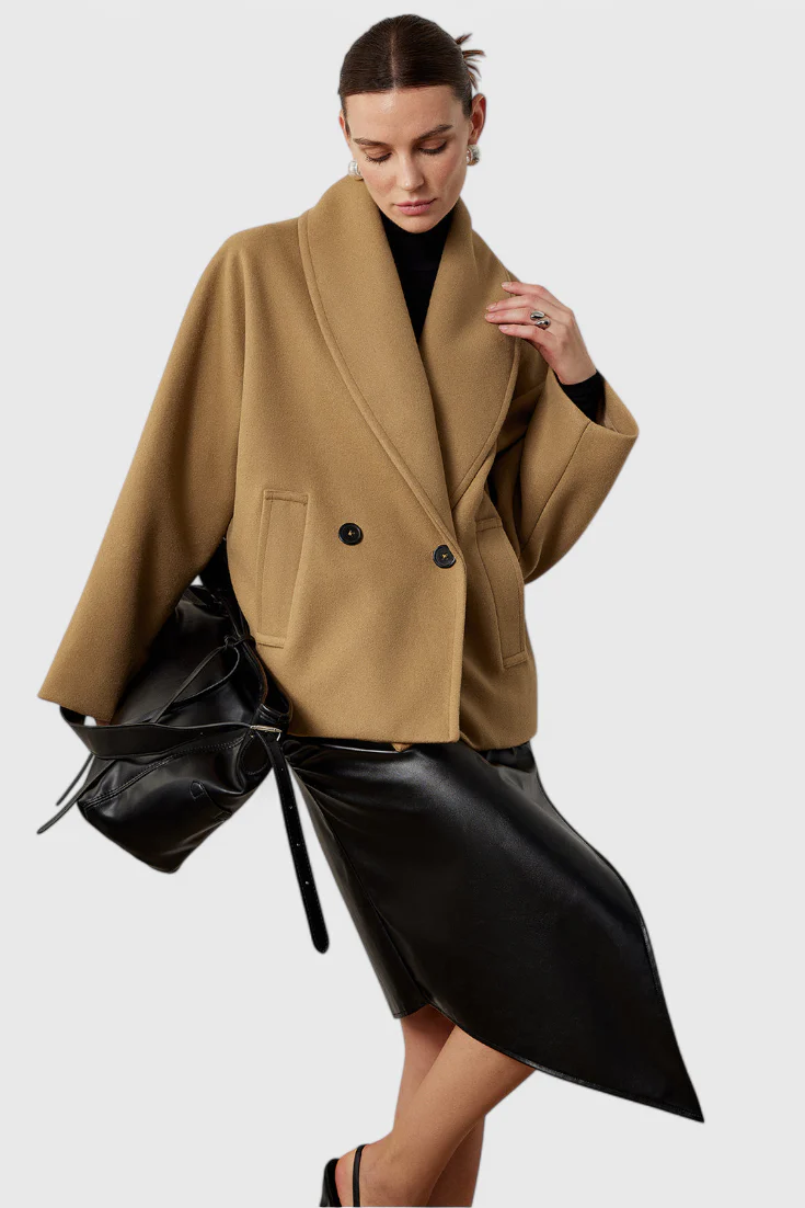 Helena Abrigo de Tweed Oversized - Image 10