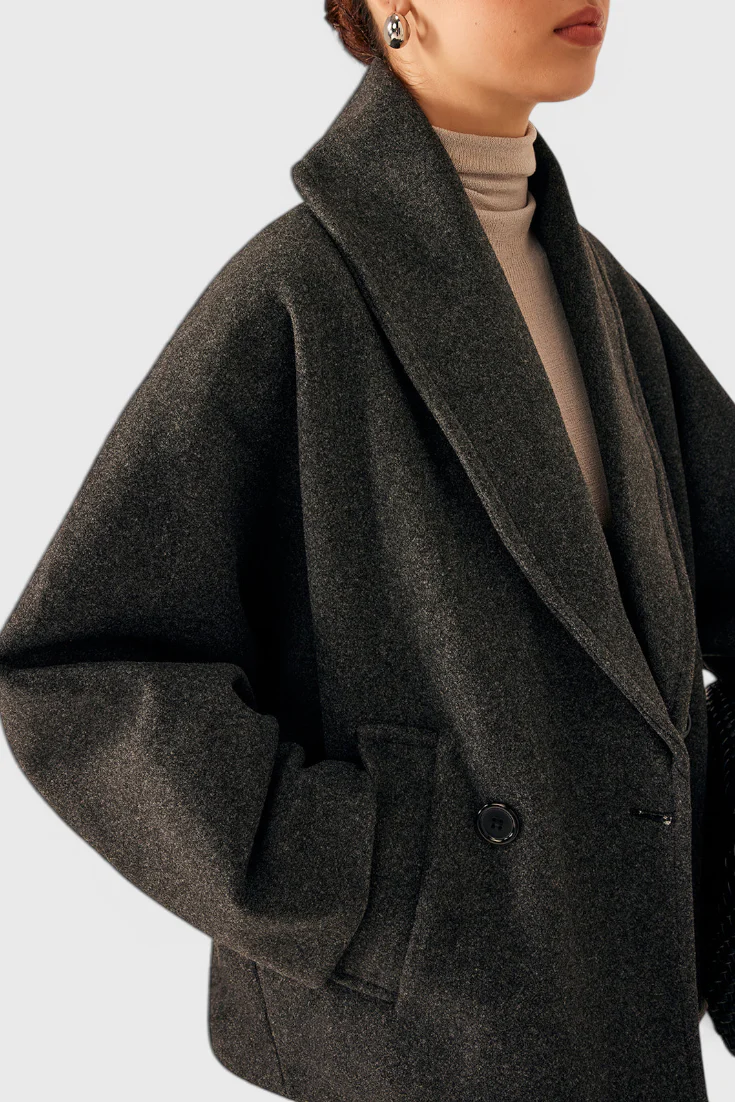 Helena Abrigo de Tweed Oversized - Image 3