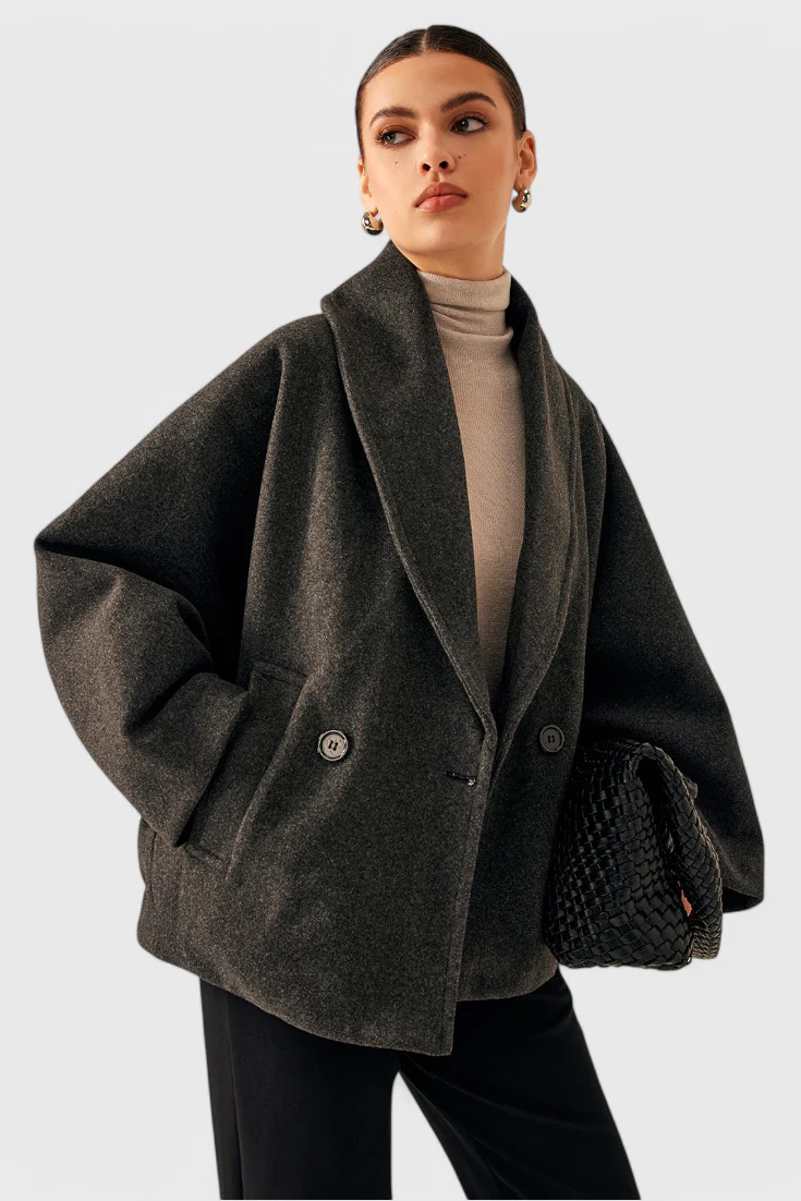 Helena Abrigo de Tweed Oversized - Image 4