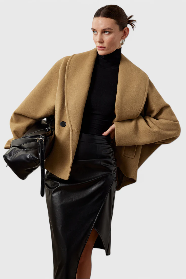 Helena Abrigo de Tweed Oversized - Image 7