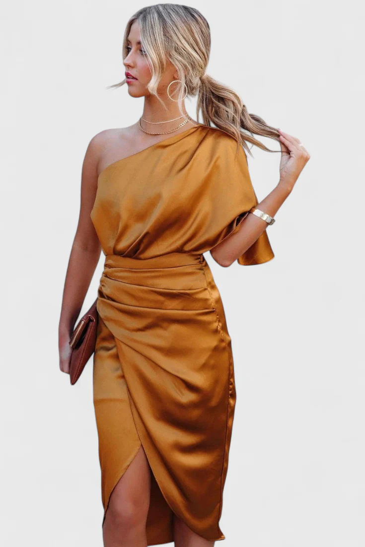 Anais Vestido de Satén Elegante y Versátil - Image 2