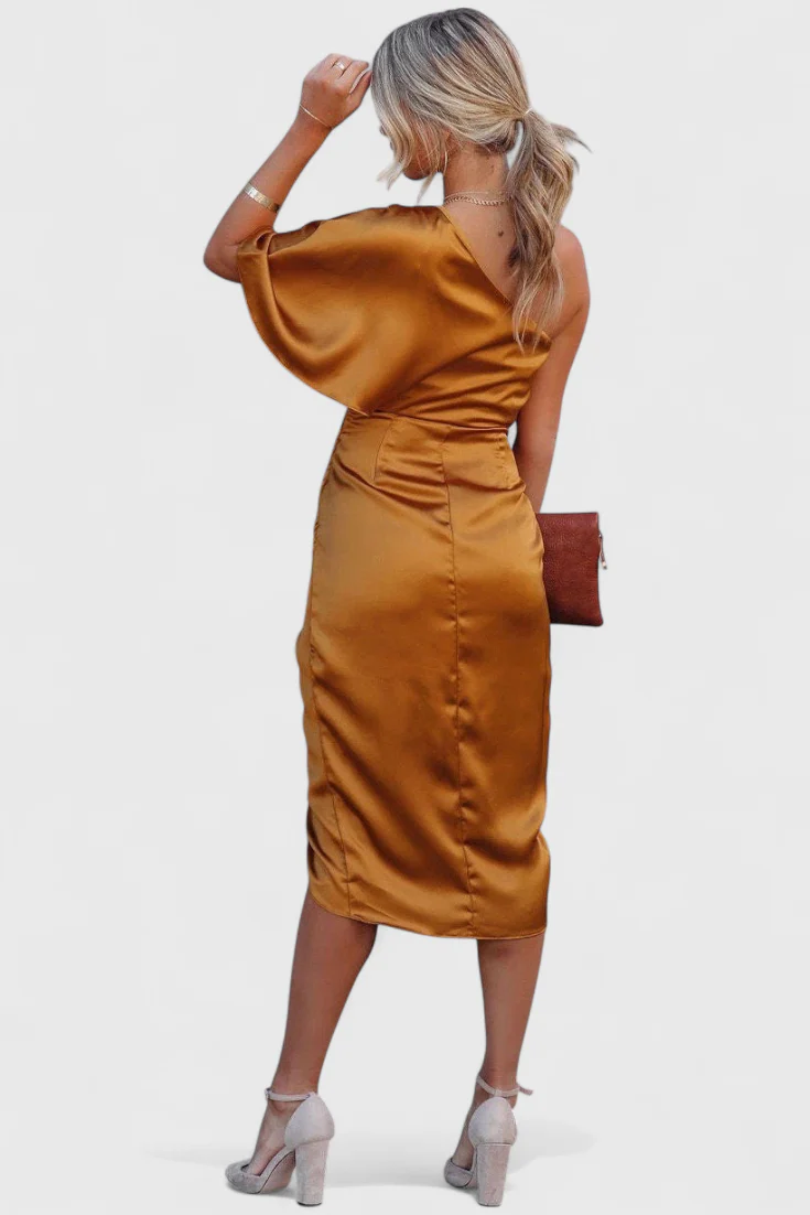 Anais Vestido de Satén Elegante y Versátil - Image 3