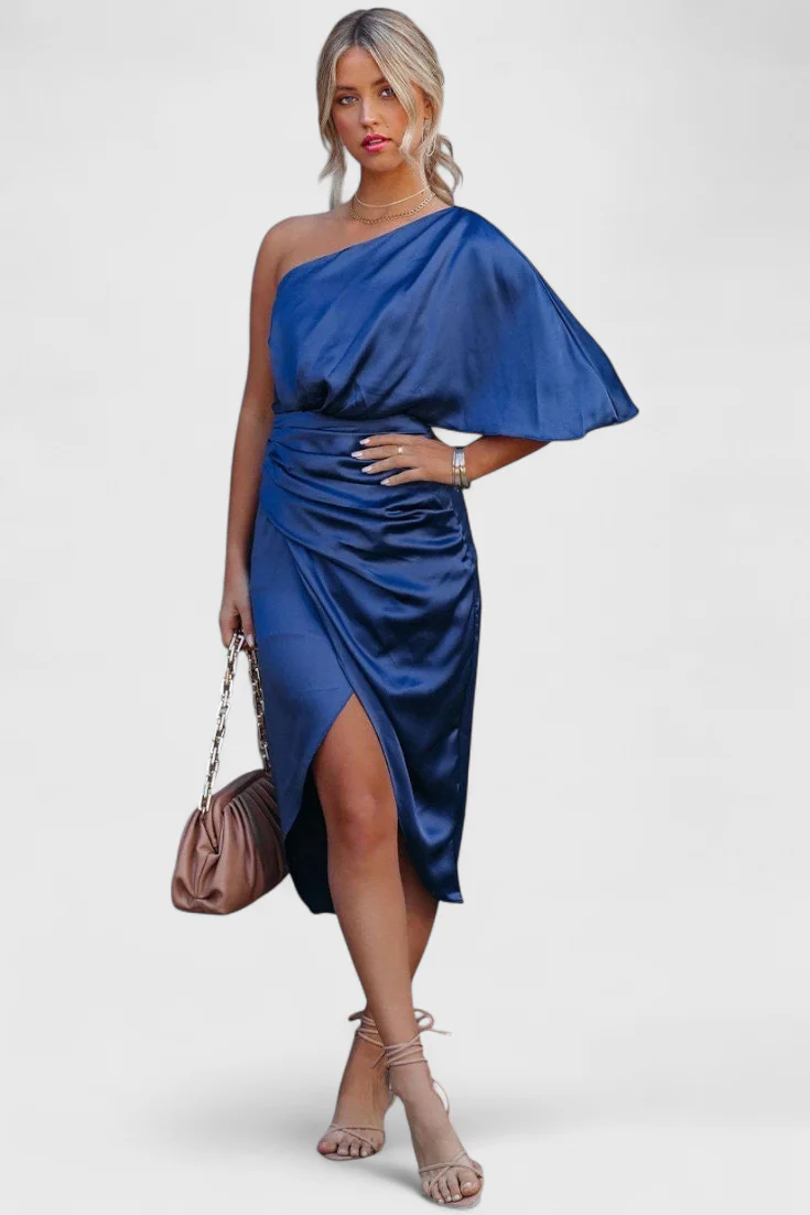 Anais Vestido de Satén Elegante y Versátil - Image 5