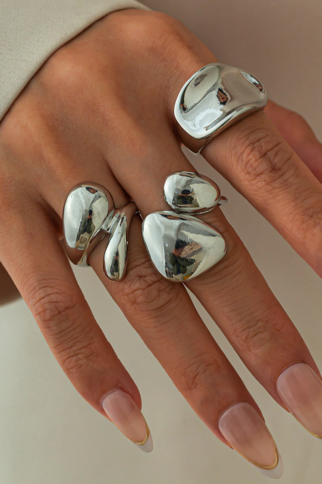 Anillos Irregulares de Metal - Image 12