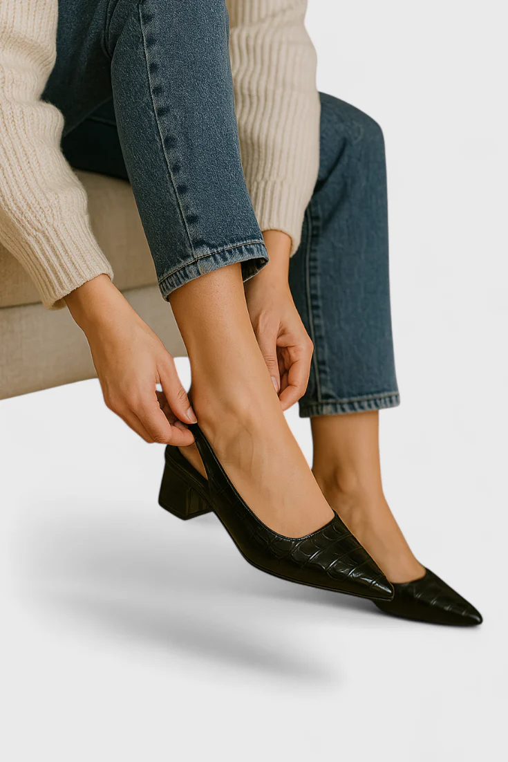 Ava Slingback de Tacón Elegante con Punta Fina - Image 6
