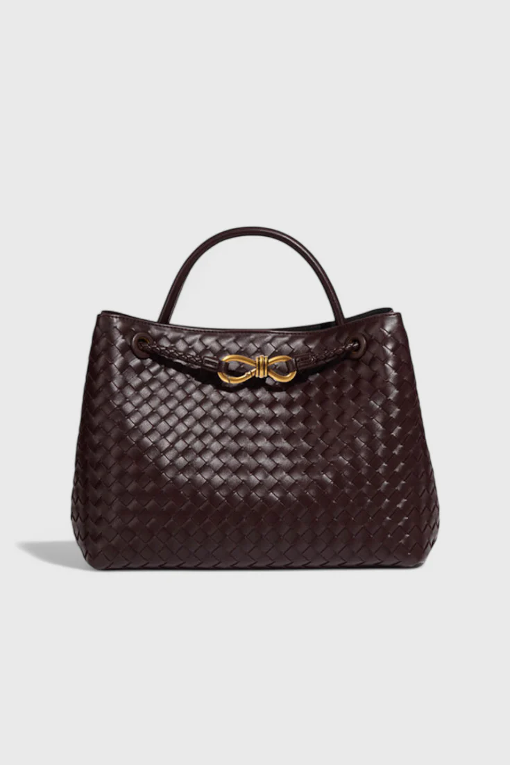 Bolsa Diaria Tejida Índigo - Image 5
