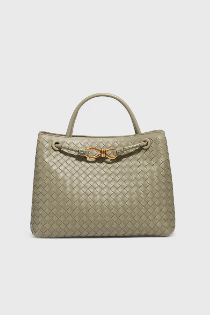 Bolsa Diaria Tejida Índigo - Image 6