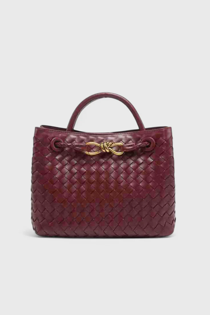 Bolsa Diaria Tejida Índigo - Image 9