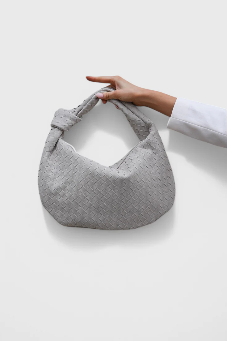 Sage Bolso de Hombro Mediano Tejido - Image 3
