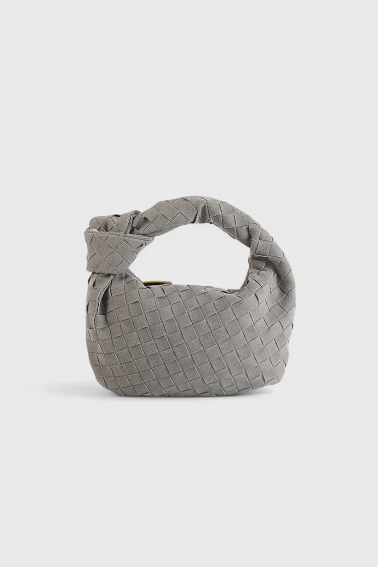 Remi Bolso Mini Woven con Detalle de Nudo - Image 10