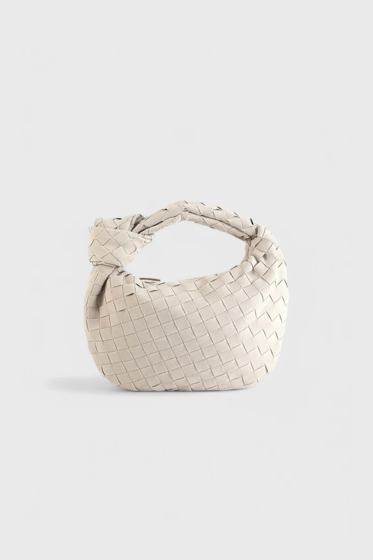 Remi Bolso Mini Woven con Detalle de Nudo - Image 7