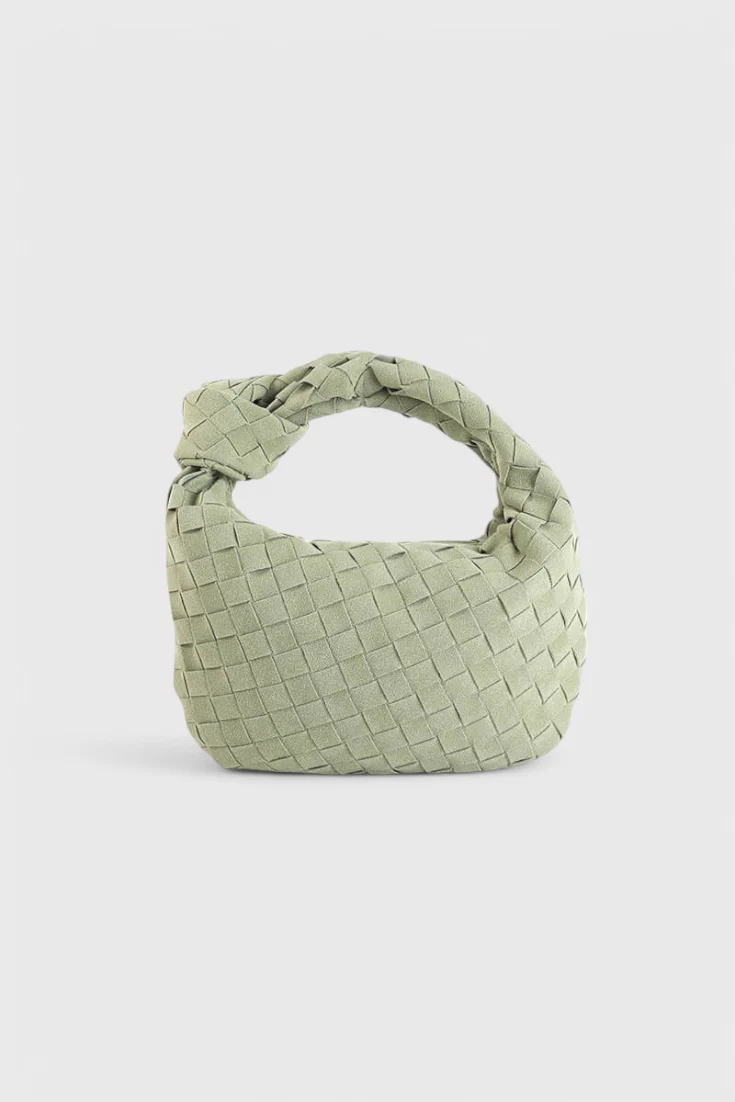 Remi Bolso Mini Woven con Detalle de Nudo - Image 8