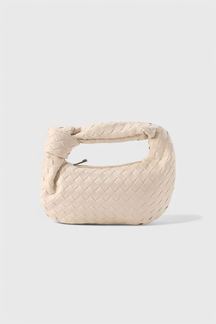 Sage Bolso Satchel Mini Woven - Image 13