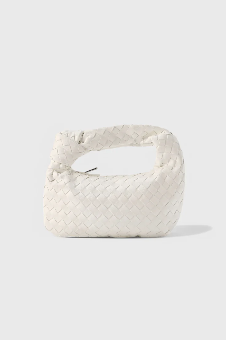 Sage Bolso Satchel Mini Woven - Image 15