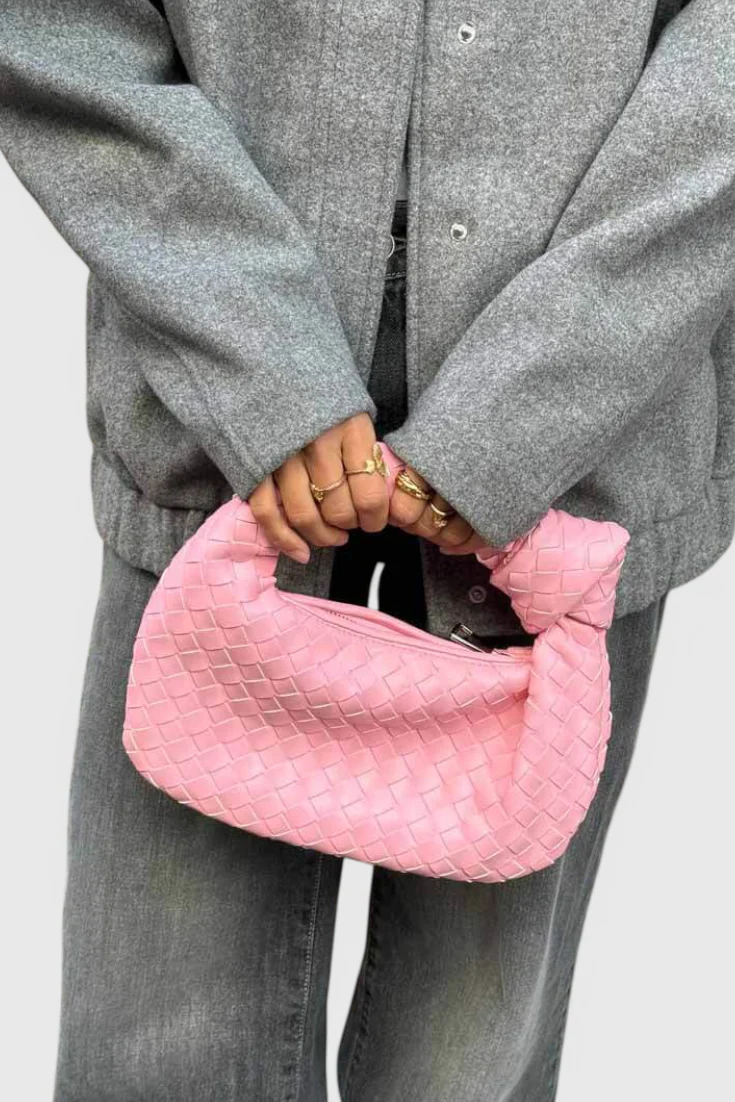 Sage Bolso Satchel Mini Woven - Image 6