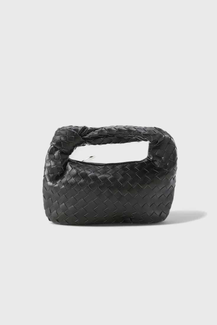 Sage Bolso Satchel Mini Woven - Image 9