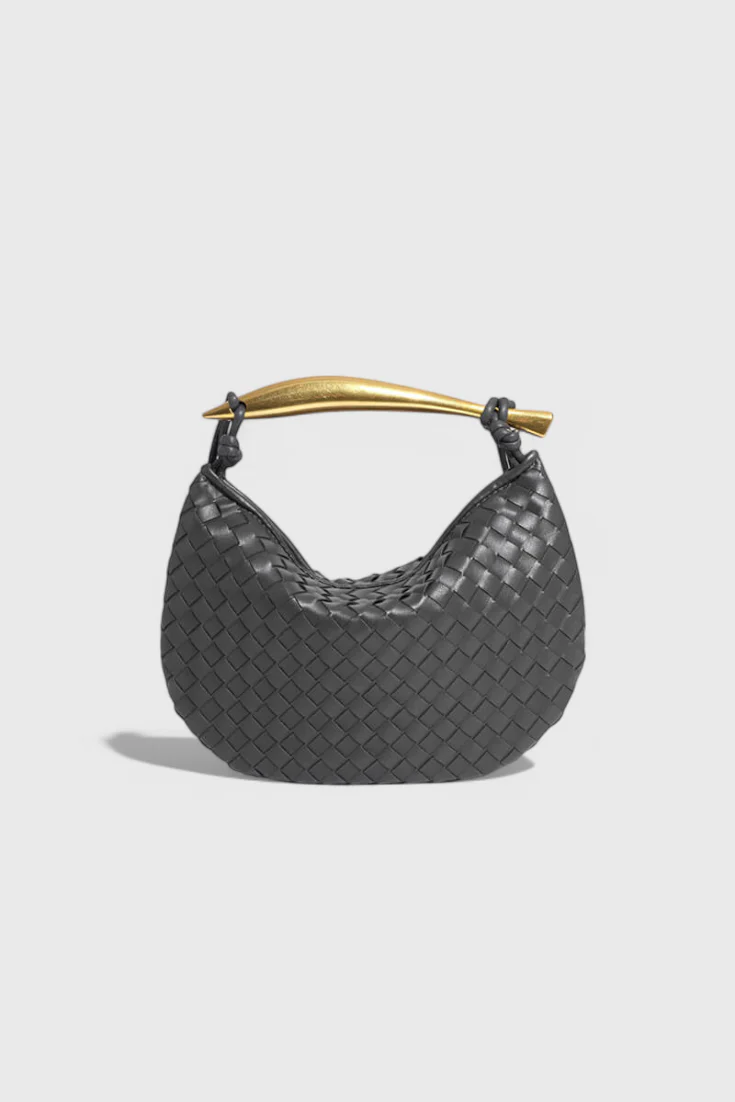 Gerda Bolso Woven con Asa Dorada - Image 10