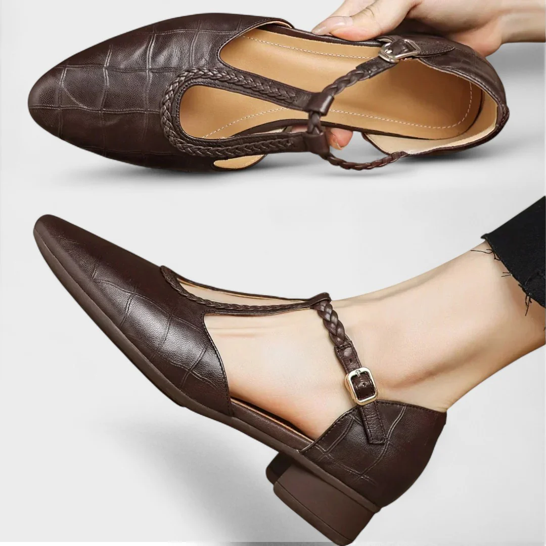 Carmen - Zapatos elegantes y ortopédicos de piel
