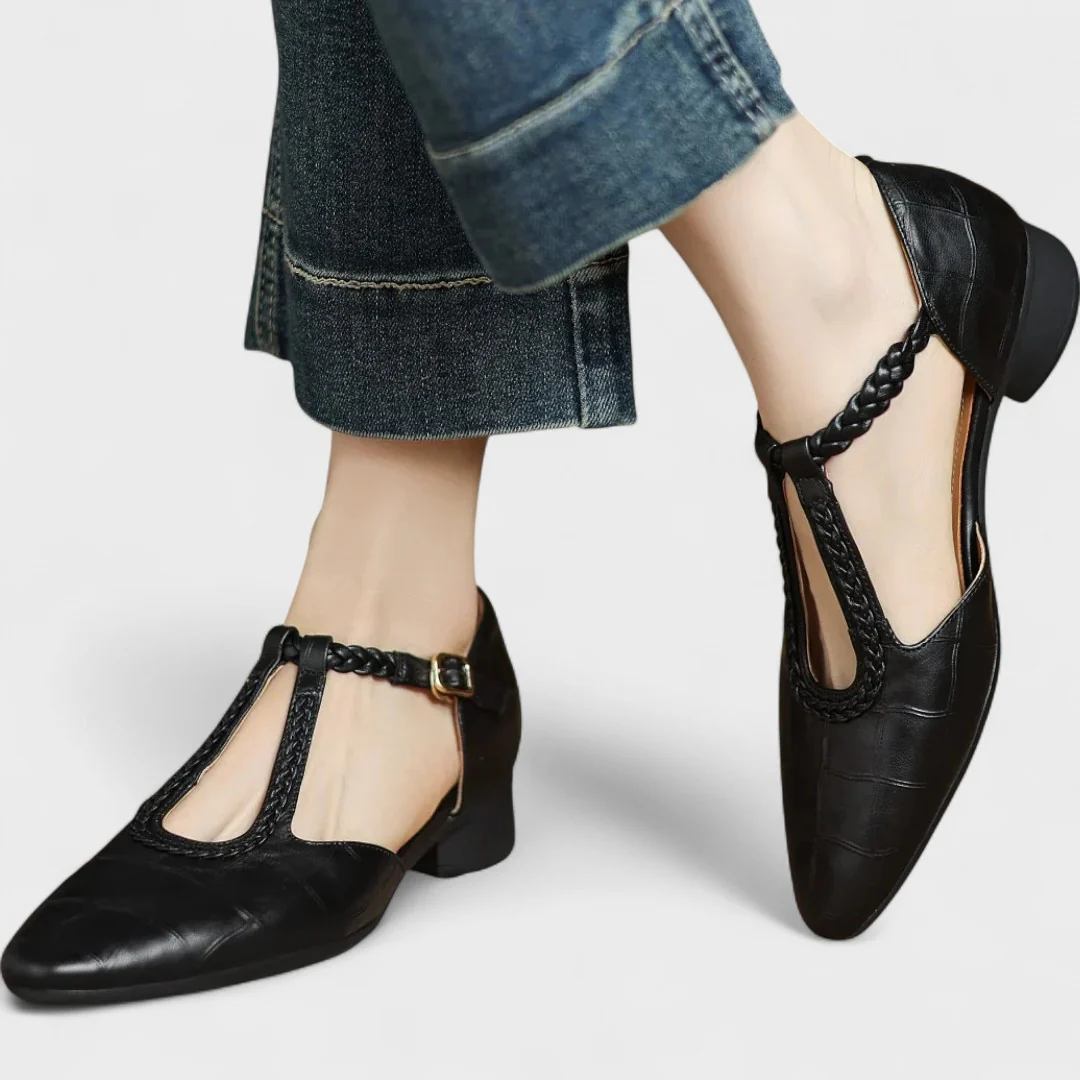 Carmen - Zapatos elegantes y ortopédicos de piel - Image 2