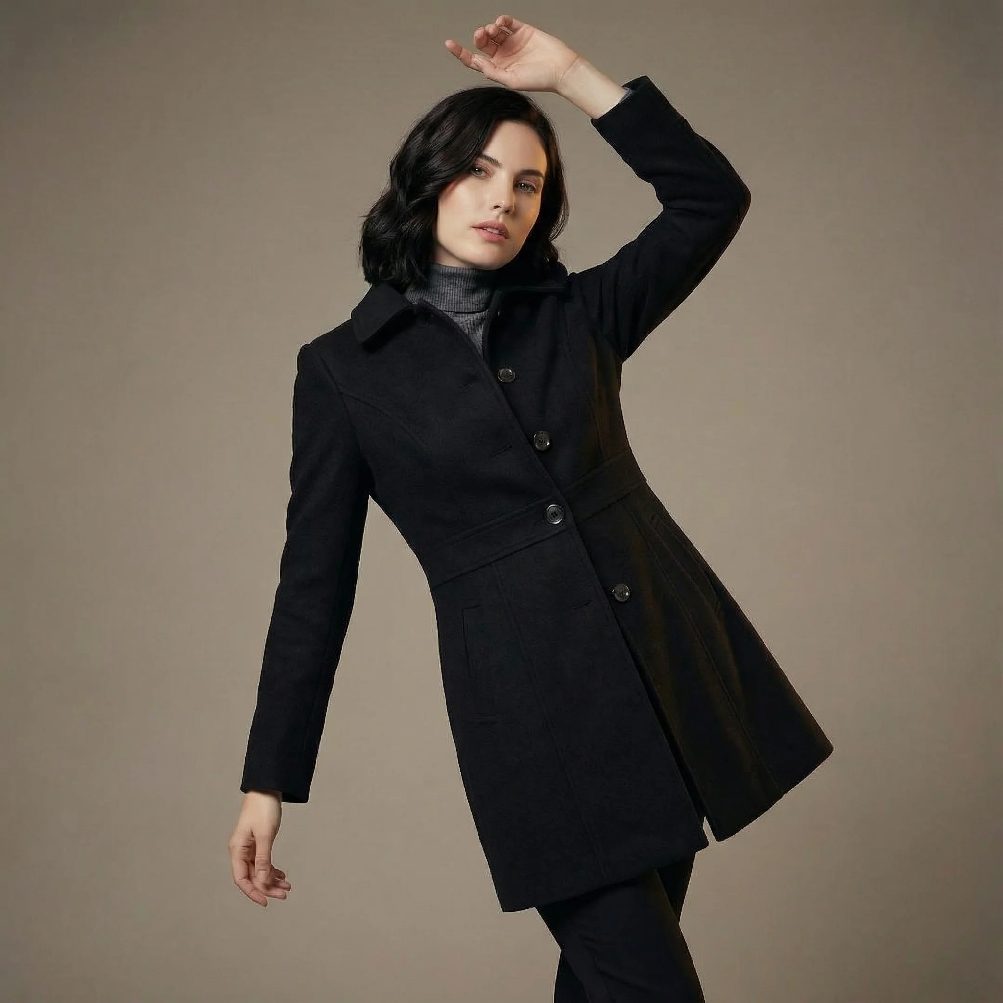 Celia - Abrigo elegante - Image 3