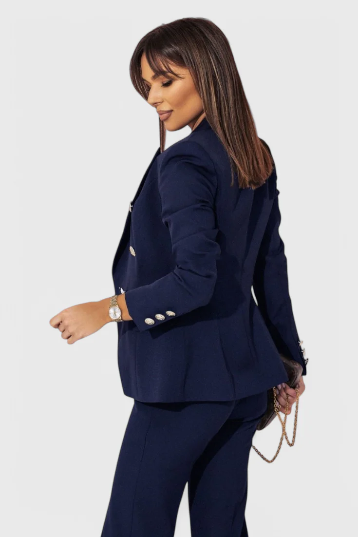 Rosalind Conjunto de Blazer y Pantalones Elegante - Image 12