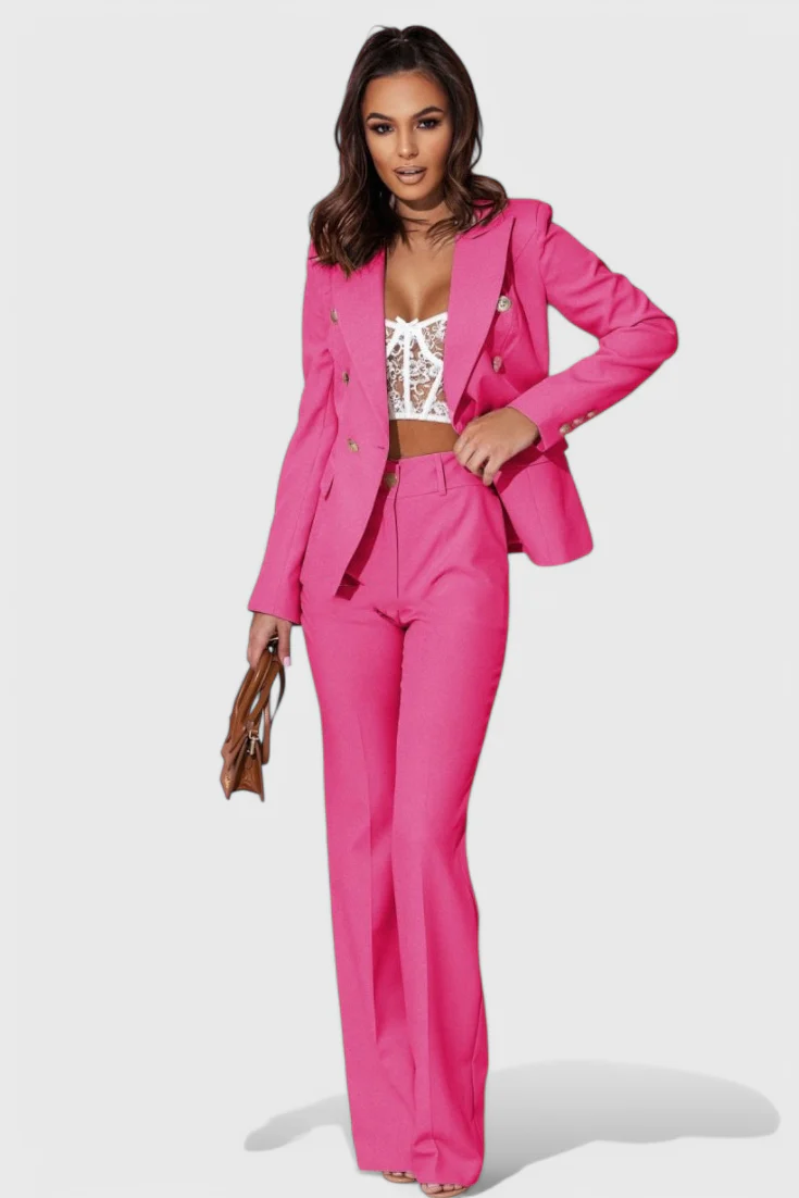 Rosalind Conjunto de Blazer y Pantalones Elegante - Image 14