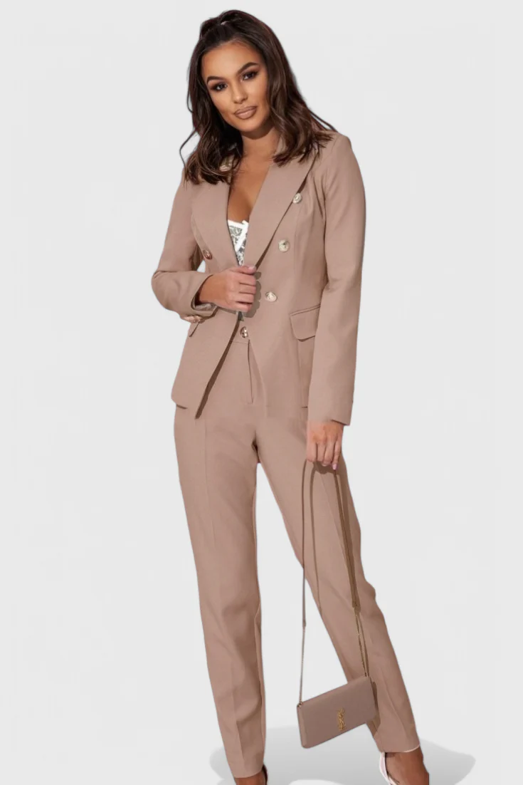 Rosalind Conjunto de Blazer y Pantalones Elegante - Image 16