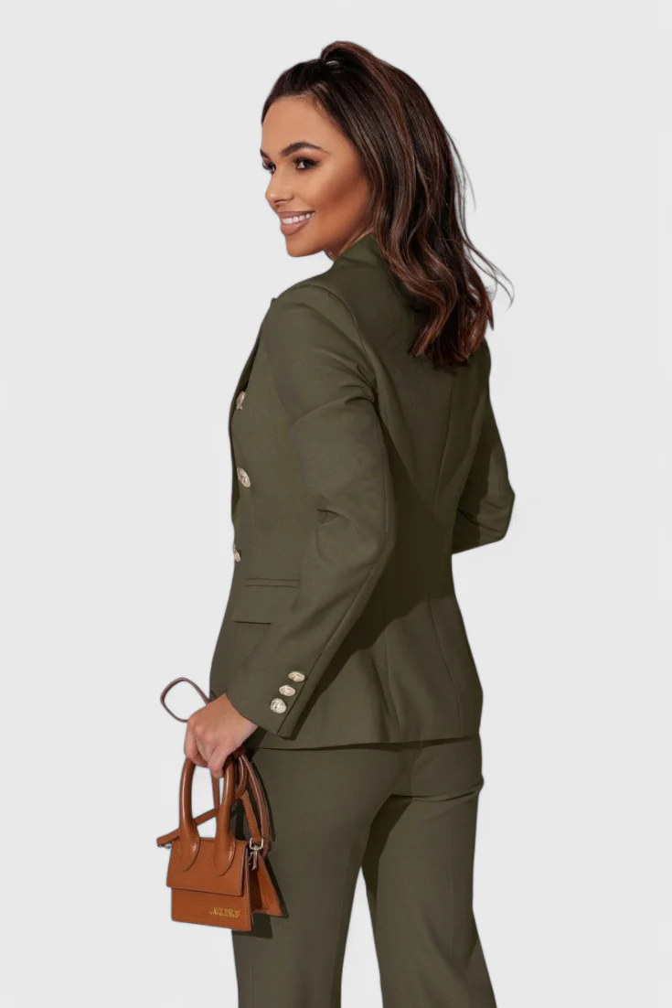 Rosalind Conjunto de Blazer y Pantalones Elegante - Image 20