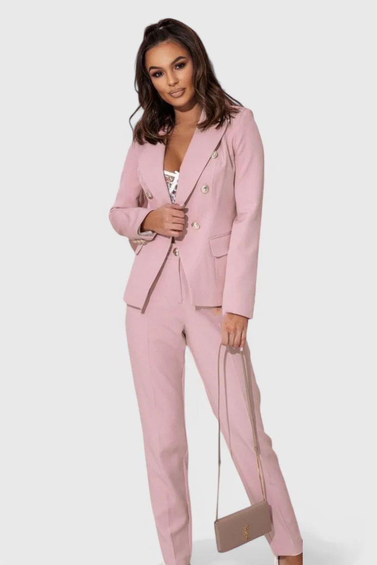 Rosalind Conjunto de Blazer y Pantalones Elegante - Image 21