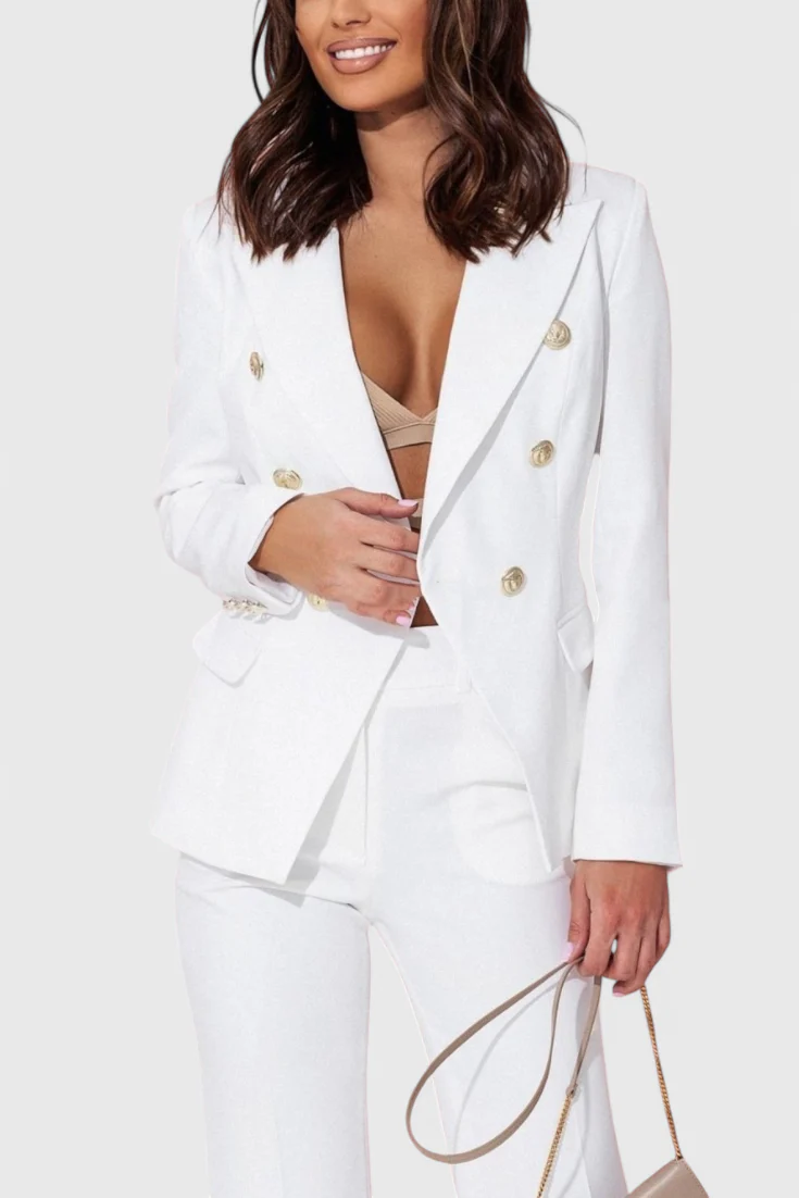 Rosalind Conjunto de Blazer y Pantalones Elegante - Image 25