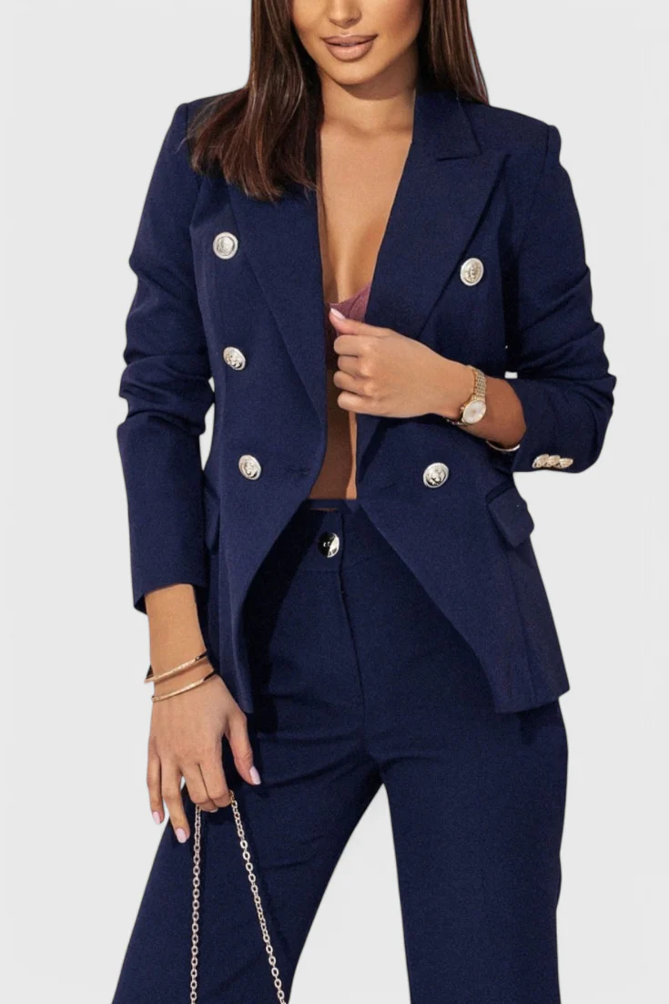 Rosalind Conjunto de Blazer y Pantalones Elegante - Image 26