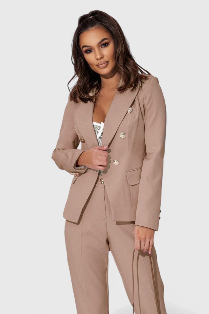 Rosalind Conjunto de Blazer y Pantalones Elegante - Image 28