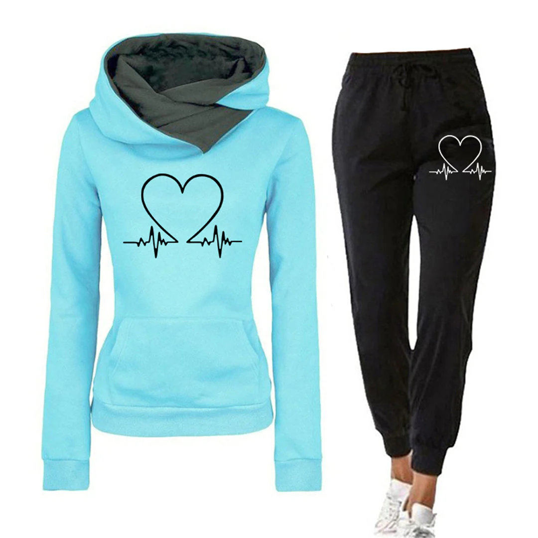 Conjunto de chándal con pantalón para mujeres - Image 3