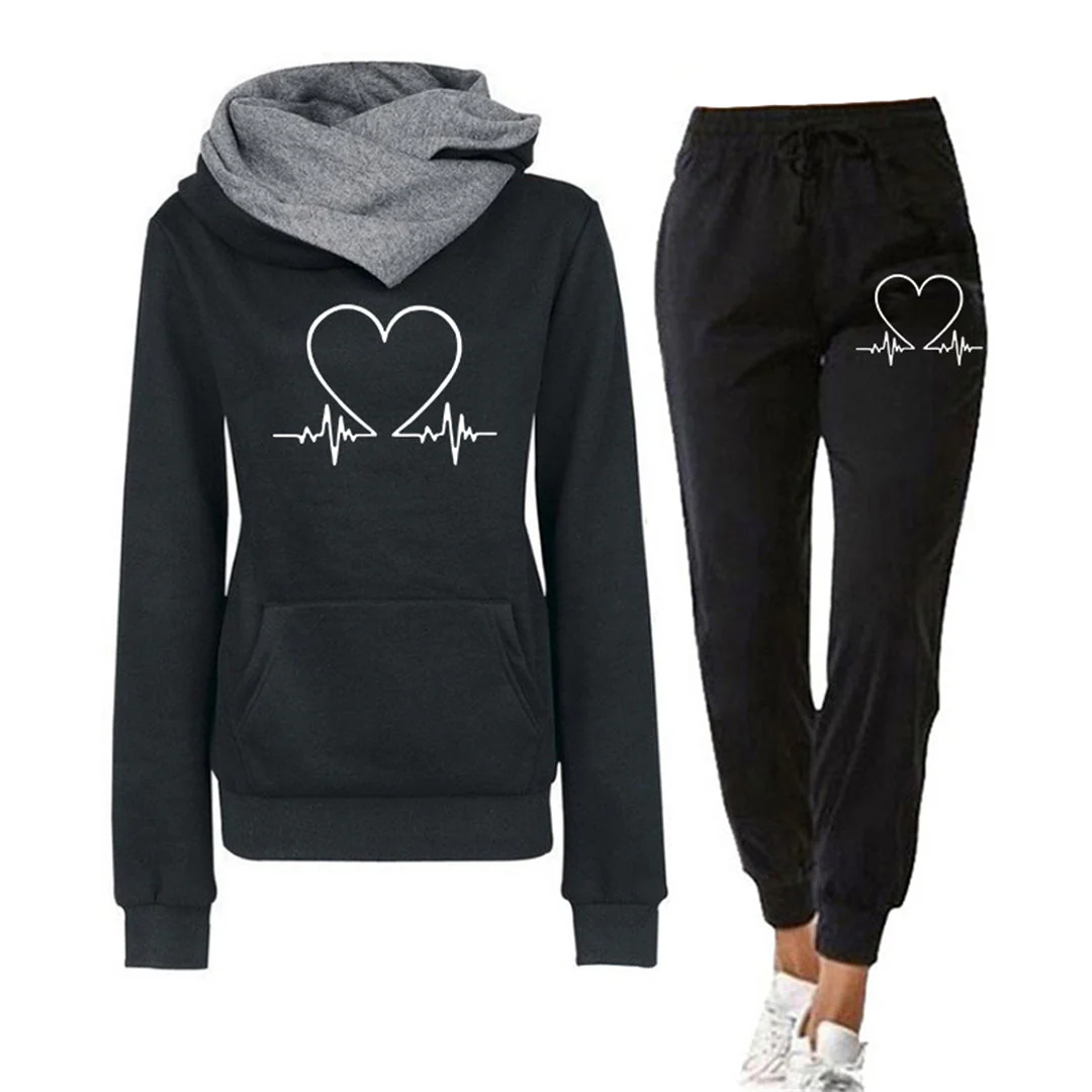 Conjunto de chándal con pantalón para mujeres - Image 4