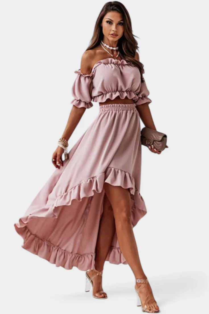 Katja Conjunto de Dos Piezas Off-Shoulder - Image 10