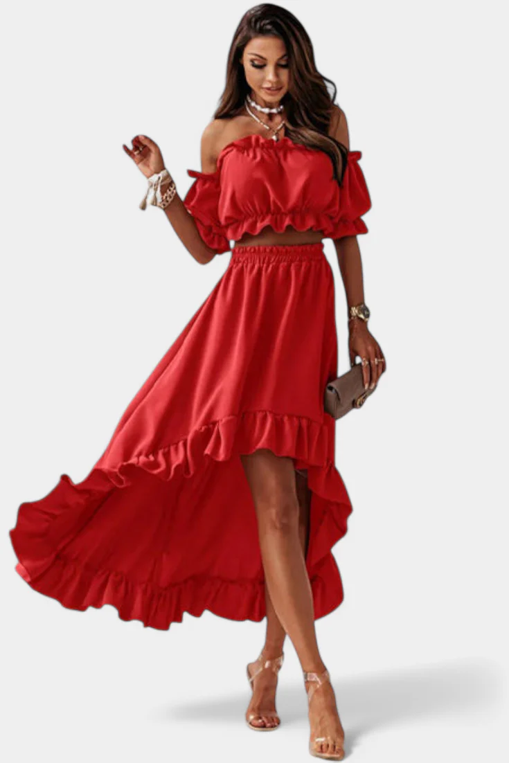 Katja Conjunto de Dos Piezas Off-Shoulder - Image 11