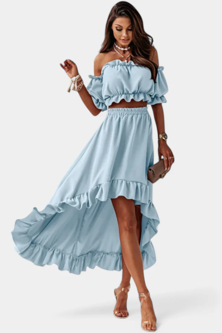 Katja Conjunto de Dos Piezas Off-Shoulder - Image 12