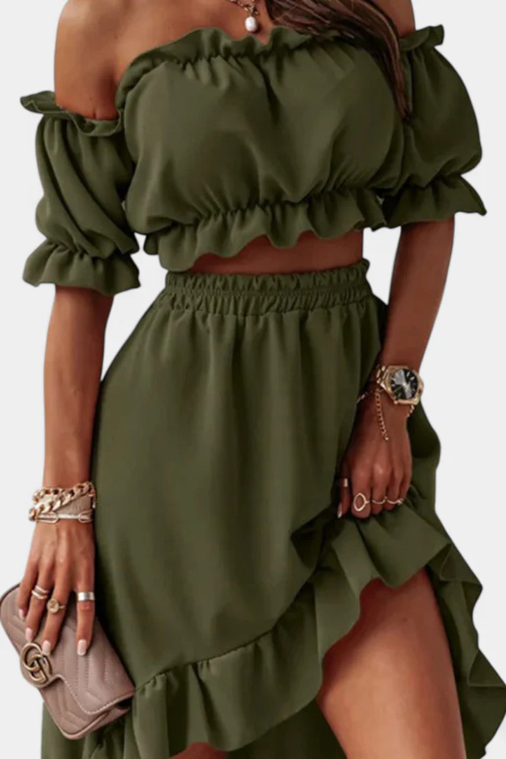 Katja Conjunto de Dos Piezas Off-Shoulder - Image 7
