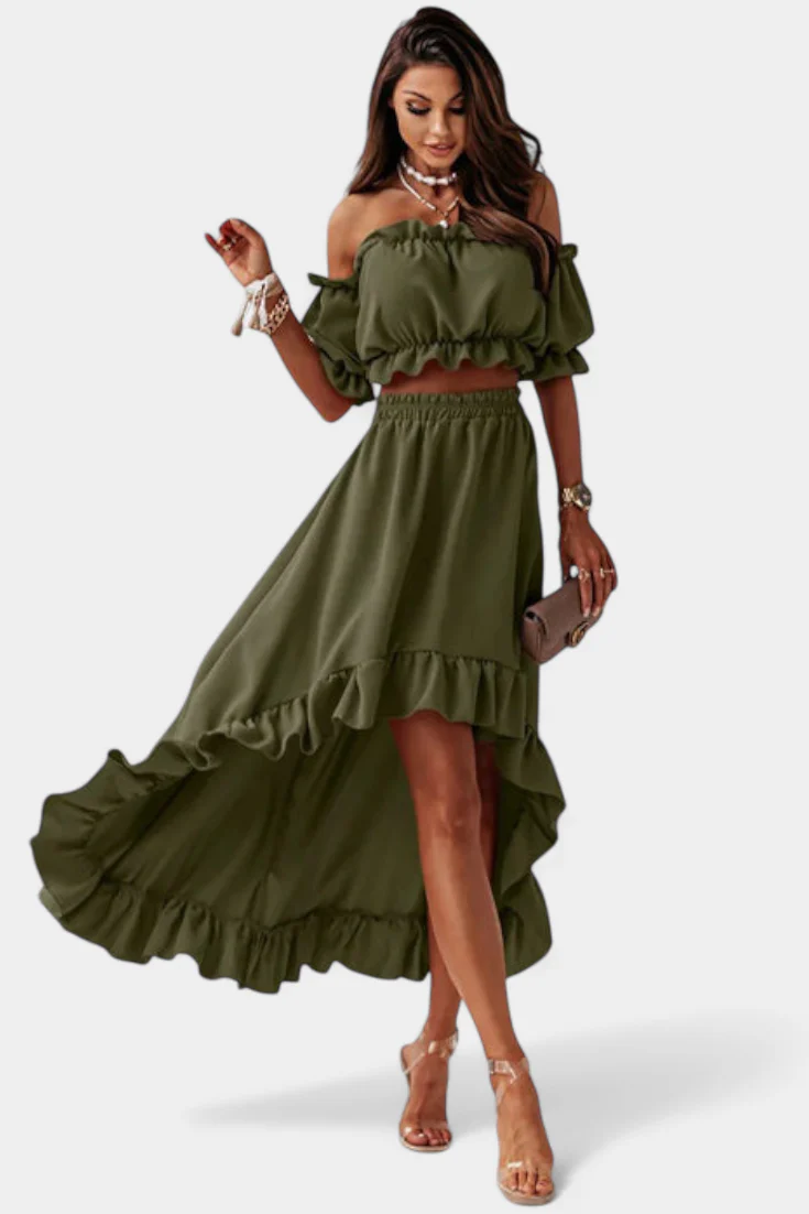 Katja Conjunto de Dos Piezas Off-Shoulder - Image 8