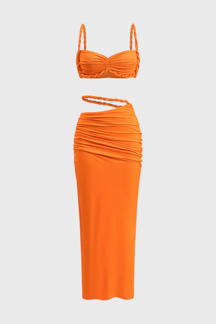 Estela Conjunto de Falda Sin Espalda - Image 12