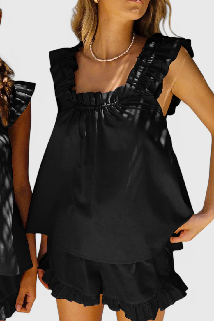 Victoria Conjunto de Lounge con Volantes - Image 8