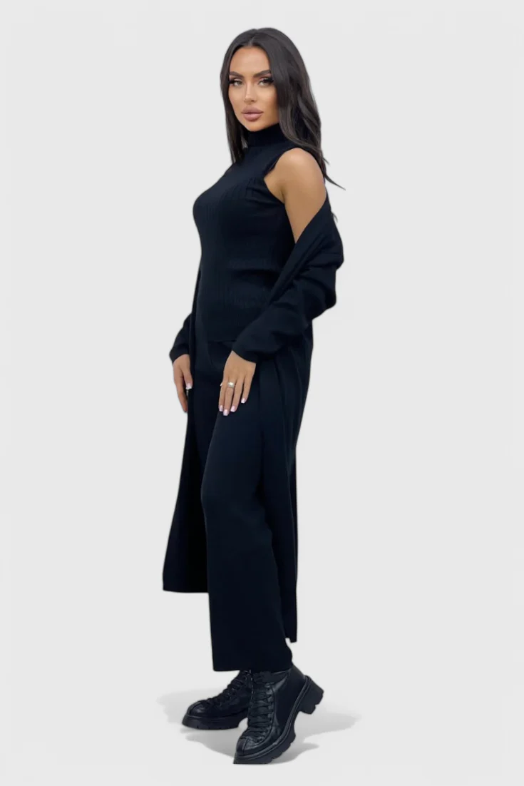 Mahalia Conjunto de Punto de 3 Piezas - Image 13