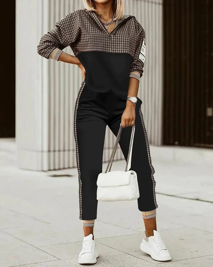 Conjunto deportivo cómodo y moderno para mujeres - Image 2
