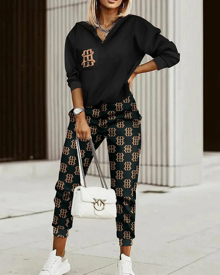 Conjunto deportivo cómodo y moderno para mujeres - Image 6