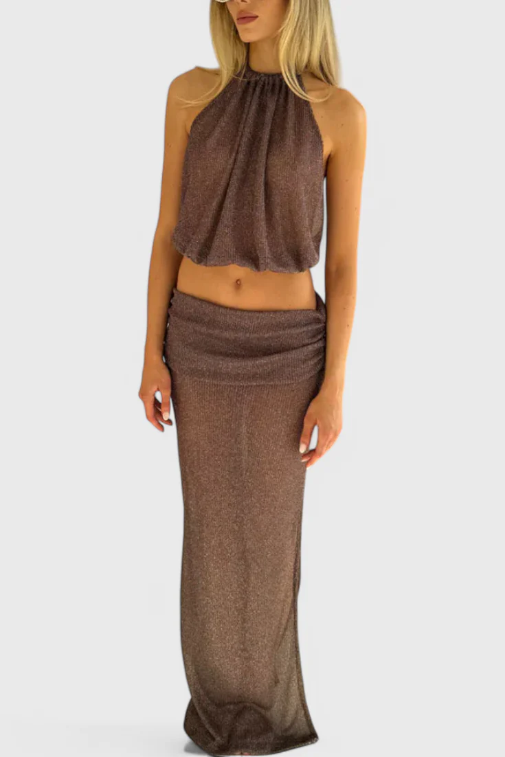Zhenya Conjunto Halter de Dos Piezas - Image 3