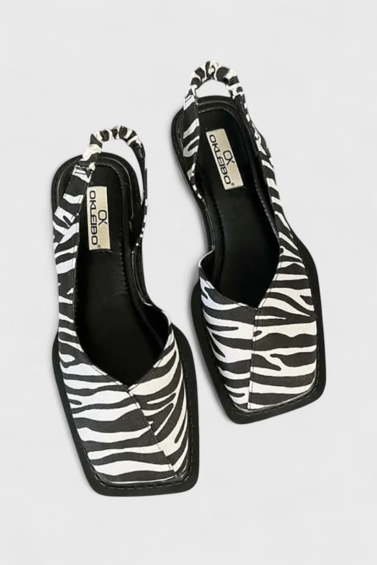 Cora Zapatillas Acolchadas de Punta Cuadrada - Image 5