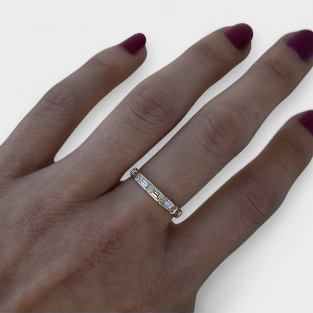 Dilma - Conjunto de anillos de cristal - Image 2