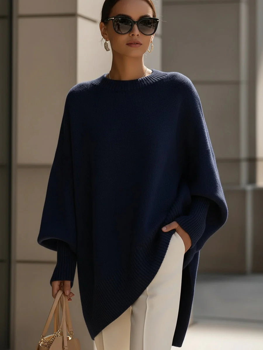 Elena - Poncho oversize de elegancia natural - Image 3