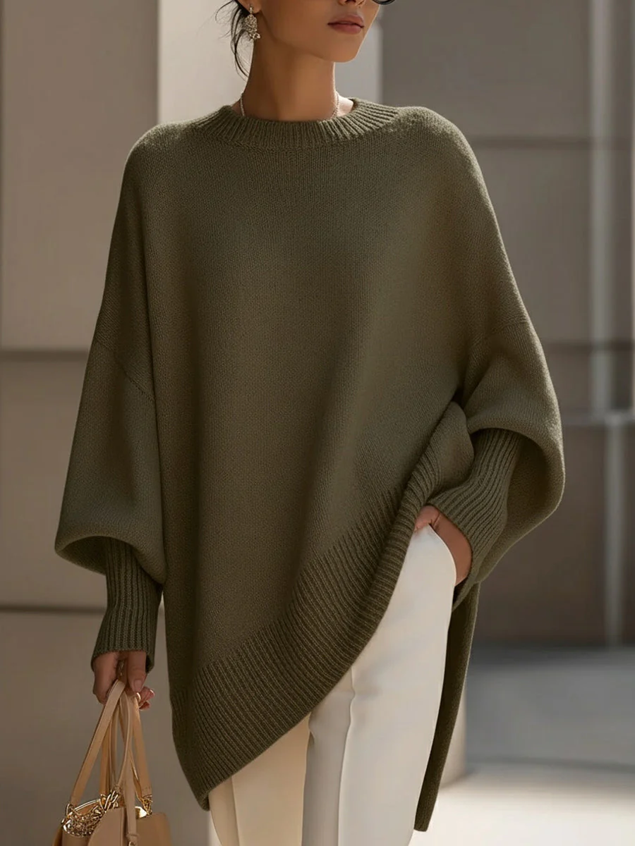 Elena - Poncho oversize de elegancia natural - Image 5